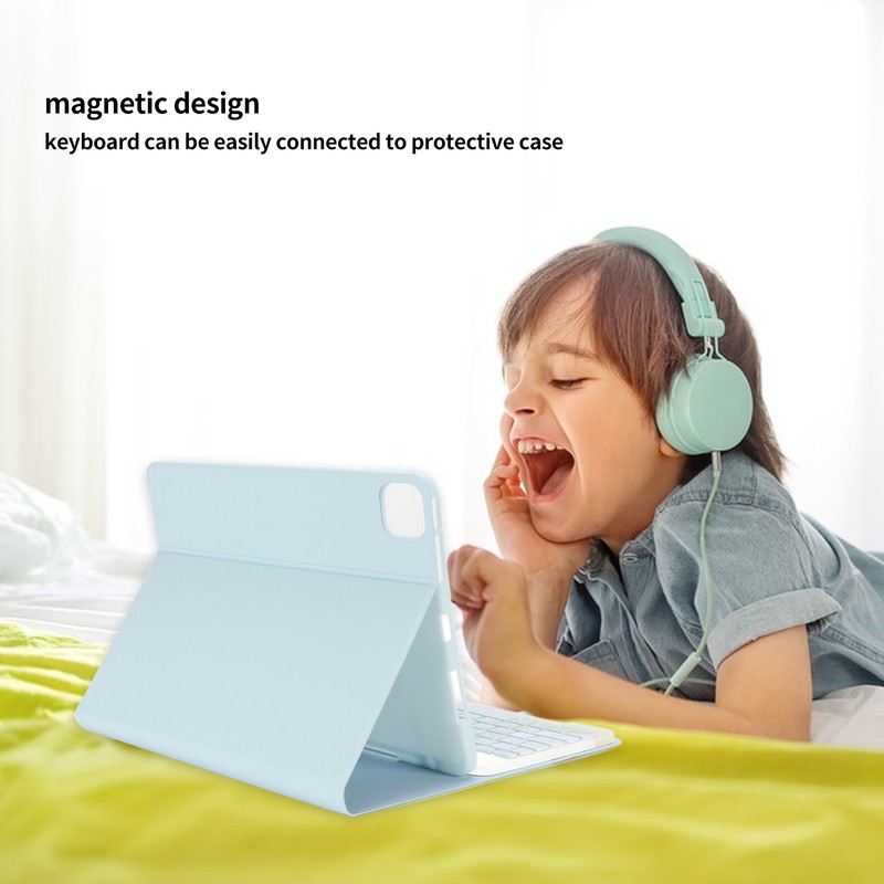For IOS Tablet Pro Keyboard Magnetic Detachable Auto Sleep Pencil