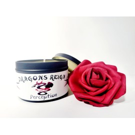 Dragons Reign Scented Candle Collection Surprise Body Jewelry Inside Each Candle. Made with Natural Soy Wax in a Variety of scents. 14G Tongue Perception