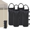 Mevers 4 Pack Gazebo Sand Weights Capacity 112 LBS Pop up Canopy Weights Sand Bags for Pop up Canopy Tent Outdoor Instant Canopies Garden Gazebos Umbrella