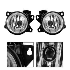 Nurniacl 1 Pair of Fog Light Left and Right Side Replacement for Civic 2019-2020