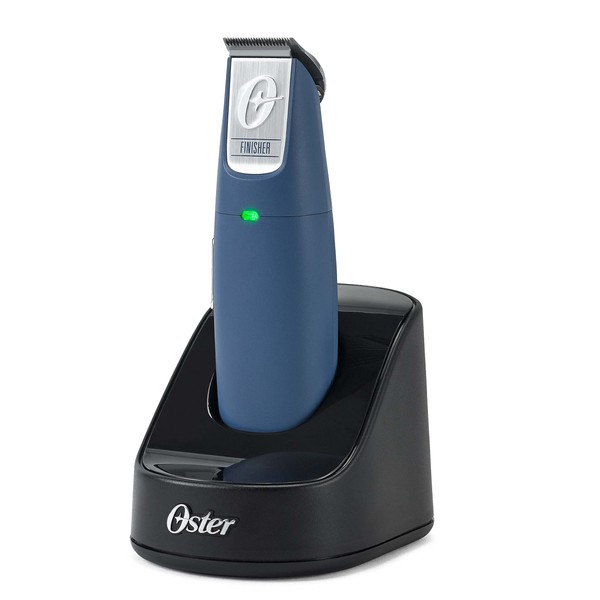 Oster Professional Cordless Finisher Animal Trimmer with Rechargeable Battery, Blue