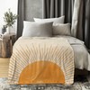 Kemingni Boho Throw Blanket - Sun Blanket, Sunset Decorative Throw