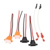 Electric Bike Charging Port Socket with Waterproof Cover Cable Connector