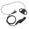 Walkie Talkie Earphone D Shape Comfortable Universal Earpiece Fit for