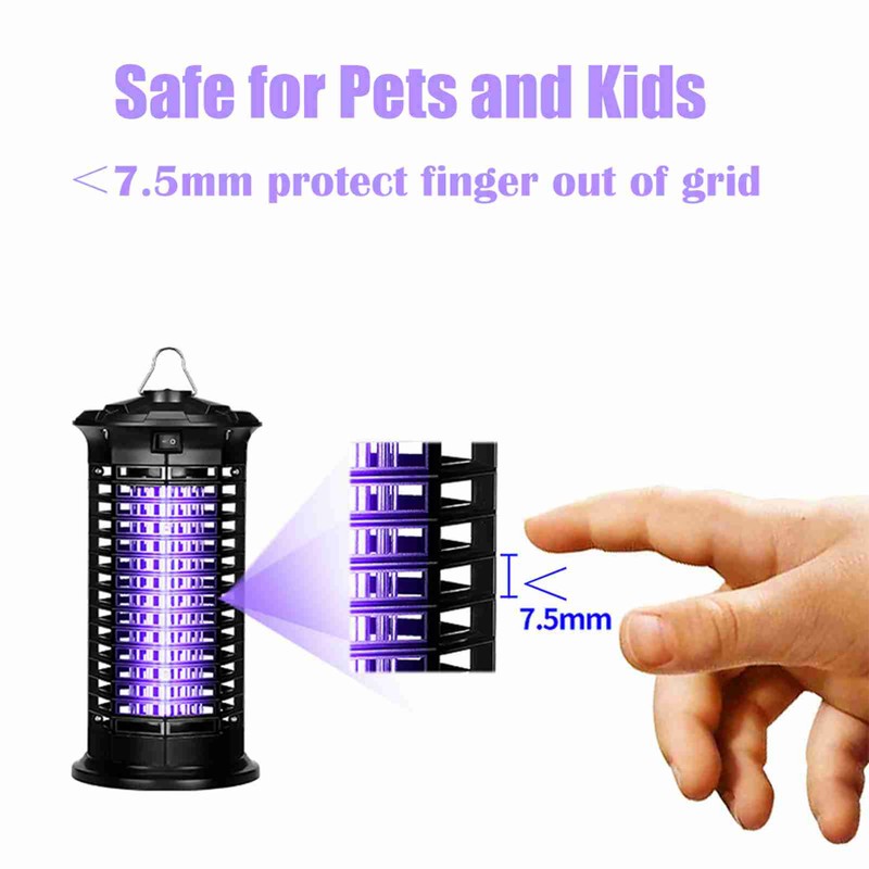 Electric Bug Zapper Mosquito Killer Bug Fly Insect Attractant Trap