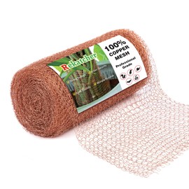 Rekatcher 12.7 cm x 6 m Copper Tape Against Snail, Double Layer Encrypted Copper Tape, Copper Mesh for Snail Fence, Filling Gaps, Protection of Seedlings
