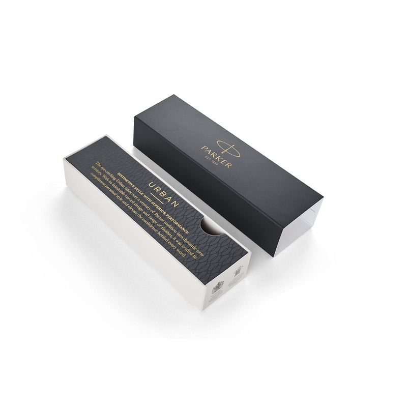Parker Urban Fountain Pen, Premium Pearl Metal Chiselled with Medium