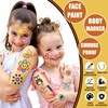 Jim&Gloria Water Resistant Face Paint Tattoo Pen, Temporary Tattoo Markers