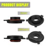 Flygun 2 PCS H4 Car LED Headlight Bulb Retainers, Nylon