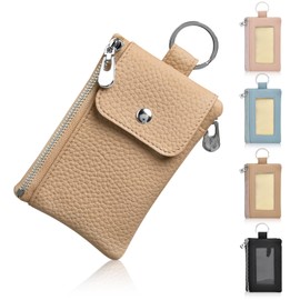 Coin Purse, Multi-functional, Women's, Smart Key Case, Thin Coin Case, Card Case, For Work or School, ID Card Holder, With Wallet, Pass Case, Commute, Coin Purse, Small Purse, Small Wallet, Large