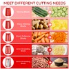 SUSTEAS Rotary Cheese Grater with Handle - Vegetable Shredder with