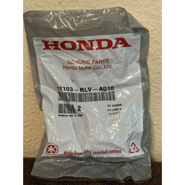 Honda NEW Genuine Honda EGR Seal Set of 2 17103-RLV-A010