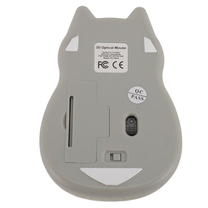 Cat Shape Wireless Mouse 2.4 GHz USB 1600 DPI Optical