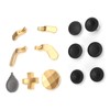 Metal Thumbsticks Joysticks Swap Replacement Parts,Gamepad Swap Joysticks Paddles Accessory