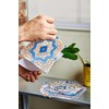 Poromoro Spanish Portuguese Azulejo Style Backsplash Peel and Stick Tile