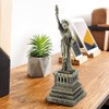 Broco Statue Of Liberty Metal Building Model Desk Decoration Gift