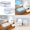 2pcs Foaming Soap Box Holder, BetterJonny 2 in 1 Soap