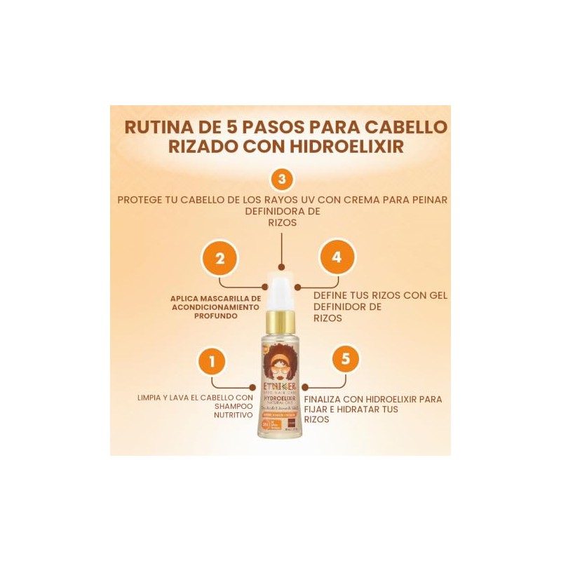 ETNIKER Aceite Natural Nutrición, Reparación y Protección Sin Sal 1.2