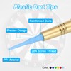 PATIKIL Plastic Dart Tips 2BA Thread, 60 Pack Soft Dart