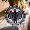 Mothman Stained Glass Window Hanging, Cryptid Wall Art Room Decor