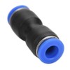 Straight Connector, AD 4/6/8/10/12/14/16 mm Air Hose, Pneumatic Straight Connector,
