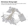 20 LEDs Christmas Lights Outdoor Strawberry Fairy String Lights Battery