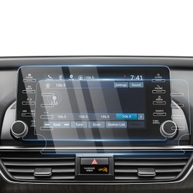 Karltys 2 Pack Accord Screen Protector for 2018-2022 Honda Accord EX-L, Sport Touring - 8-Inch Display, 9H Hardness Tempered Glass Touchscreen Screen Cover, Anti Glare