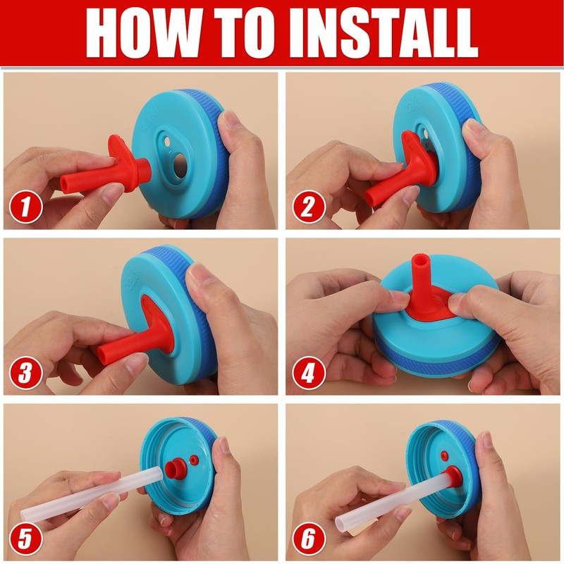 3 x Replacement Straws for Zak Cups with Bite Valve