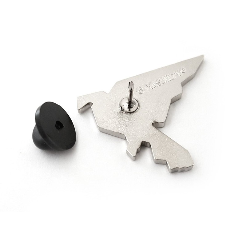 Pinsanity Origami Bird Enamel Lapel Pin