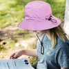 Purple Waterproof Bucket Hat for Women and Men - UV