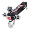 REYSUN Trailer Hitch Tri-Ball Hitch with Hook, Tactical Tow Ball