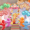 18 Pcs Candyland Party Decorations, Candys Theme Photo Prop