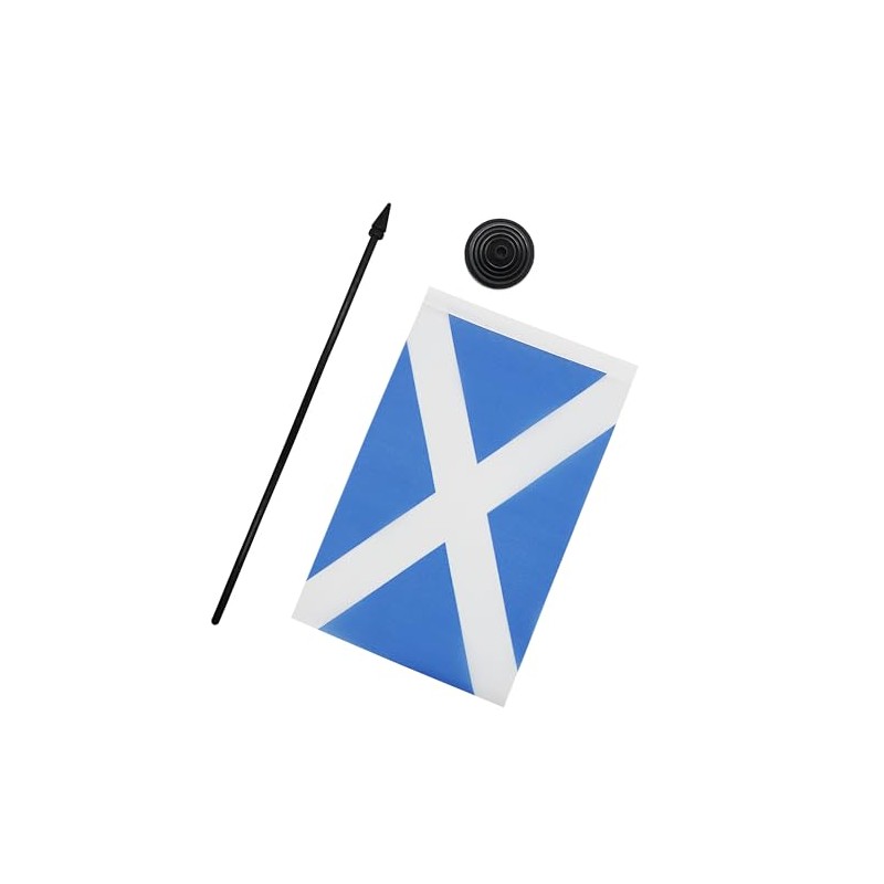 AZ FLAG Scotland Sky Blue Table Flag 8.25" x 5.5"