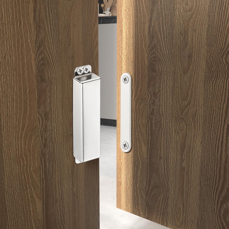4 Pack | Heavy-Duty Magnetic Door Catch - 25KG Pull