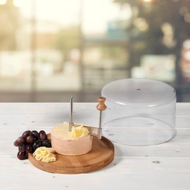 Kesper - Käsehobel mit Haube - für"Tete de moine" Käse - rostfreier Edelstahl