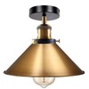 LEDSone Modern Metal Ceiling Light Semi Flush Light Metal Ceiling