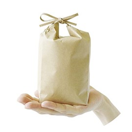 Maltaka KH-0802 Craft Solid Color No Window, Square Bottom, 11.8 - 15.9 oz (300 - 450 g) Rice Bags with String (Miniature Rice Bags), Set of 20