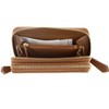 Valentino Arcadia Zip Around Wallet Beige, beige