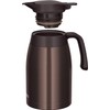 Thermos Stainless Pot TTB-1500 DBW, 6.3 cups (1.5 L), Dark