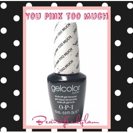 OPI You Pink Too Much by OPI Soak Off Gel Nail Polish (15ml/0.5oz.)