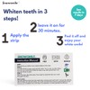 SnowSmile Teeth Whitening Strips, Peroxide Free, Enamel Safe, 14 Strips