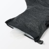 MUJI 84475498 Soft Neck Cushion, Dark Gray, Approx. 13.4 x
