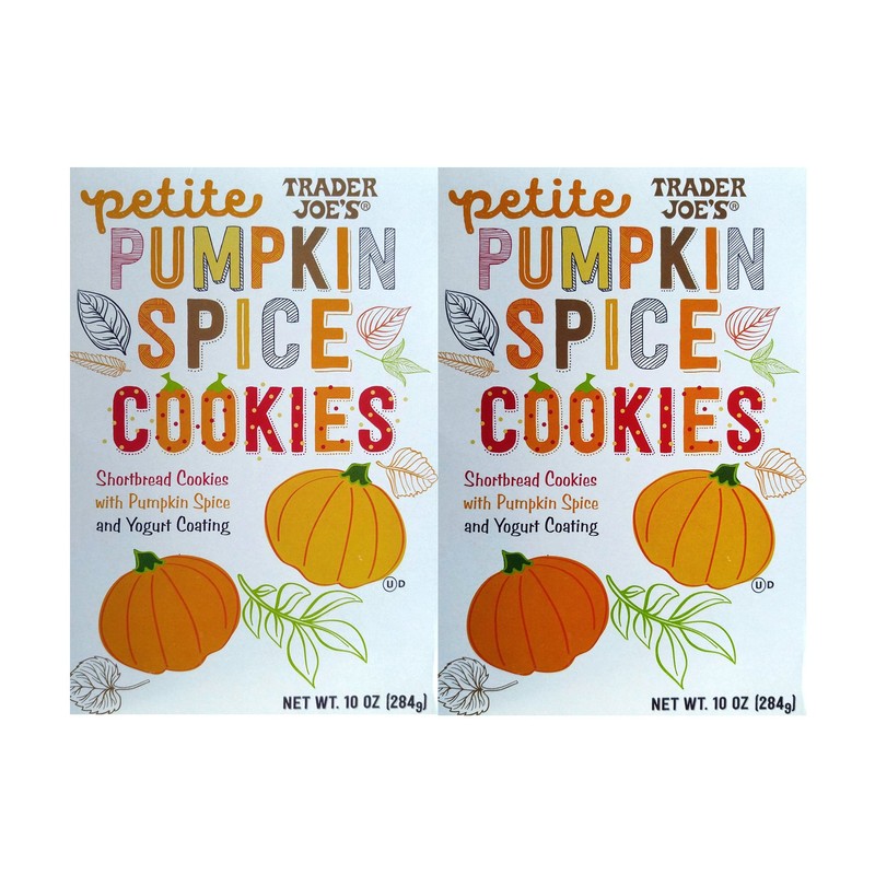 Trader Joe's Petite Pumpkin Spice Cookies 10 oz. (Pack of