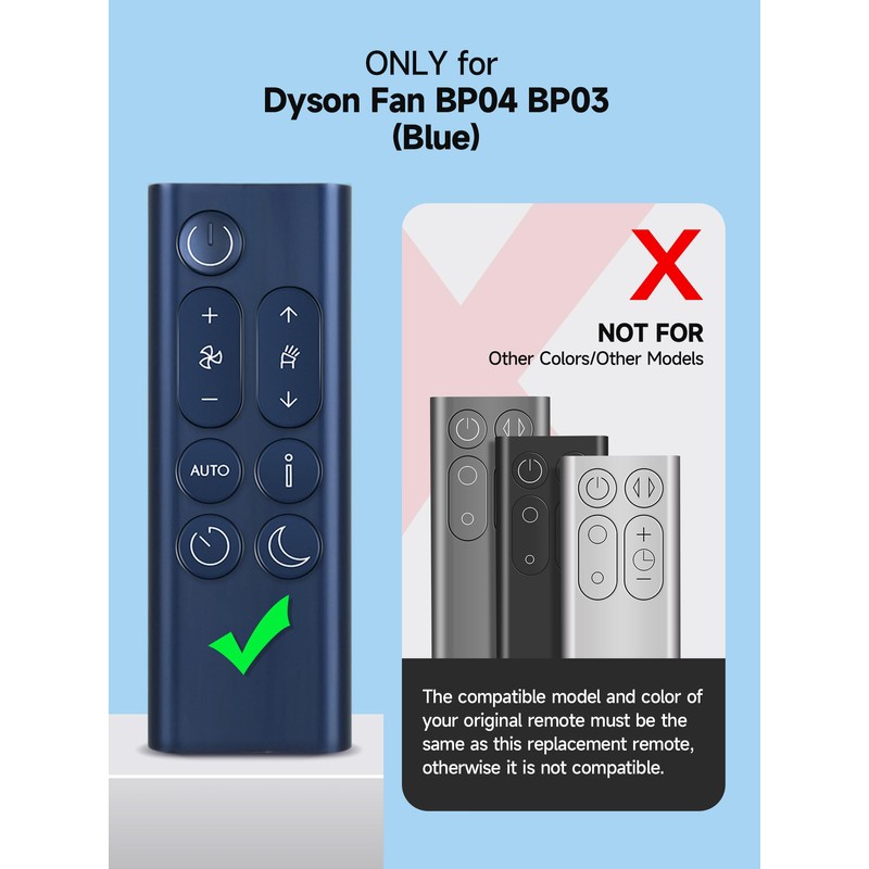 New Replacement Remote Control for Dÿson Purifier Big + Quiet