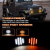 AreLokpri Front Turn Signal Lights Compatible with Wrangler YJ 1987-1995