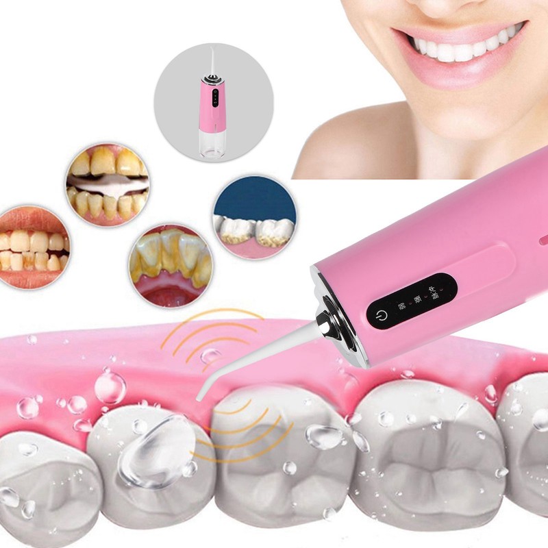 3 Mode Oral Irrigator Portable Teeth Flusher USB Charging Water