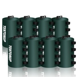 TENTONUP Canopy Water Weights Bag 8PACK, 440 LBS Heavy Duty Tent Water Weights Bag for Pop Up Canopy,Canopies,Tent,Gazebo, Green