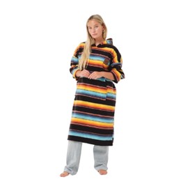 Slowtide El Cap Chilling Fleece Poncho, Change Privately in Public, Includes Kangaroo Pouch & Double Layer Woven Hood (Small-Medium)