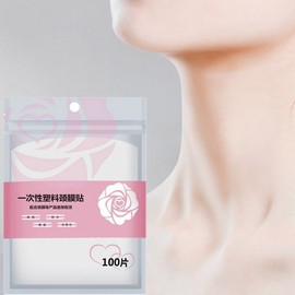 Neck Wrinkle Care Neck Vinyl Pack Neck Wrap Home Care Sheet 100 Sheets M13055 formation 10ea