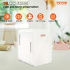 VEVOR Mini Fridge,10L/12 Can Luxury Skin Care Refrigerator, Small Beverage